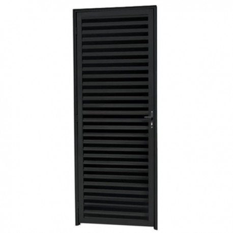 PORTA PALHETA PRETO 2,10X0,80 LADO DIREITO CMC