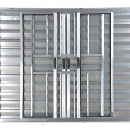 VENEZIANA 6 FOLHAS COM GRADE 1,20X1,50 BRILHANTE CMC