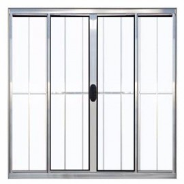 VITRO 4 FOLHAS COM GRADE 1,20X1,50 BRILHANTE CMC