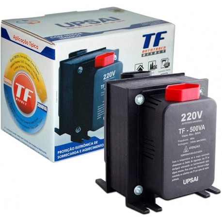 Auto Transformador TF 500VA UPSAI 110V-220V
