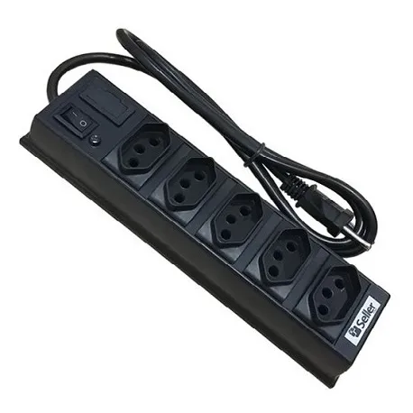 Filtro De Linha 5 Tomadas 1Mt Seller